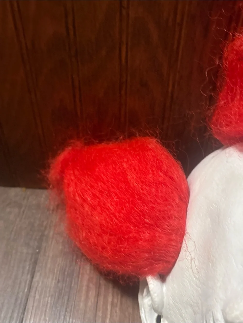 Red Clown Face Decorative Mask - Unbranded